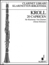 20のカプリス（カール・クロール）（クラリネット）【20 Caprices】