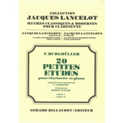 20の小練習曲・Vol.1（ヨハン・ブルグミュラー）（クラリネット）【20 Petites Etudes Vol.1】