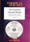 20の聖楽ヒット曲集（クラリネット+ピアノ）【20 Greatest Sacred Music】