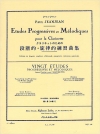 20の段階的な旋律練習曲・第1巻（ポール・ジャンジャン）（クラリネット）【20 Etudes Progressives Et Melodiques Vol.1】