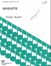 ノヴェレッテ（フォレスト・ブフテル）（クラリネット+ピアノ）【Novelette】