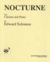 ノクターン（エドワード・ソロモン）（クラリネット+ピアノ）【Nocturne】