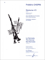 ノクターン・第2番・Op.9（フレデリック・ショパン）（クラリネット+ピアノ）【Nocturne No.2  Op.9】