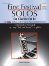 初めてのやさしいソロ曲集（クラリネット）【First Festival Solos for Clarinet】