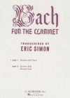 バッハ作品集・第1巻（クラリネット+ピアノ）【Bach for the Clarinet – Part.1】