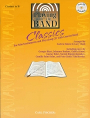 バンドと一緒に吹こう・クラシック曲集（クラリネット）【Playing With The Band - Classics】