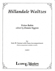 ヒランデール・ワルツ（ヴィクトル・バビン）（クラリネット+ピアノ）【Hillandale Waltzes】