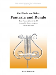 ファンタジアとロンド(「クラリネット五重奏曲」より)（カール・マリア・フォン・ウェーバー）（クラリネット+ピアノ）【Fantasia and Rondo From Grosses Quintett Opus 34】