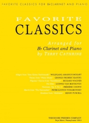 フェイバリット・クラシックス（クラリネット+ピアノ）【Favorite Classics】