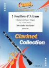 2つのアルバムの綴り（アレクサンドル・スクリャービン）（クラリネット+ピアノ）【2 Feuillets d'Album】
