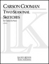 2つの季節のスケッチ・セット1（カーソン・クーマン）（クラリネット+ピアノ）【Two Seasonal Sketches Set I】