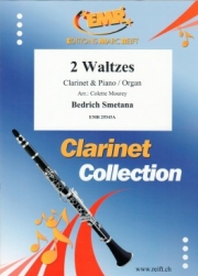 2つのワルツ（べドルジハ・スメタナ）（クラリネット+ピアノ）【2 Waltzes】