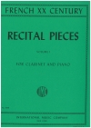 フランス・20世紀・リサイタル小品集・第1巻クラリネット+ピアノ）【French XX Century REcital Pieces Volume I】