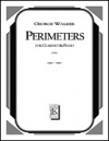 ペリメーター（ジョージ・ウォーカー）（クラリネット+ピアノ）【Perimeters】