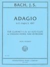 アダージョ・変ホ長調（バッハ）（クラリネット+ピアノ）【Adagio in E flat major】