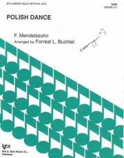 ポーランド舞曲（フェリックス・メンデルスゾーン）（クラリネット+ピアノ）【Polish Dance】