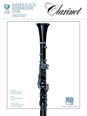 マスター・ソロ（中級）（クラリネット＋ピアノ）【Master Solos Intermediate Level – Clarinet】