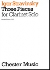 3つの小品（イーゴリ・ストラヴィンスキー）（クラリネット）【3 Pieces for Clarinet Solo】