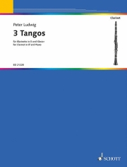 3つのタンゴ（ペーター・ルートヴィヒ）（クラリネット＋ピアノ）【3 Tangos】