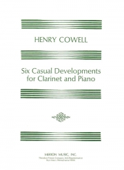 6つのカジュアル・デベロップメント（ヘンリー・カウエル）（クラリネット＋ピアノ）【Six Casual Developments】