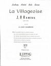村娘（ジャン・フィリップ・ラモー）（クラリネット＋ピアノ）【La Villageoise】