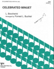 メヌエット（ルイジ・ボッケリーニ）（クラリネット＋ピアノ）【Celebrated Minuet】