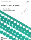 メヌエットとスケルツォ（ジャン・ル・クレール）（クラリネット＋ピアノ）【Musette and Scherzo】