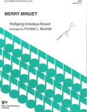 メリー・メヌエット（モーツァルト）（クラリネット＋ピアノ）【Merry Minuet】