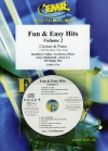 やさしく楽しいヒット曲集・第2巻（クラリネット＋ピアノ）【Fun & Easy Hits Volume 2】