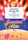 40のバロック名曲集・第1巻（クラリネット＋ピアノ）【40 Greatest Baroque Hits Volume 1】