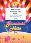 40のバロック名曲集・第2巻（クラリネット＋ピアノ）【40 Greatest Baroque Hits Volume 2】
