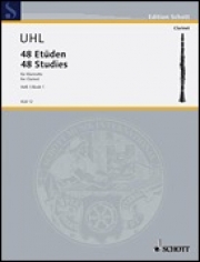 48の練習曲・第1巻（アルフレート・ウール）（クラリネット）【48 Studies for Clarinet Book 1】