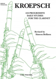 416の発展的練習曲・第3巻（フリッツ・クレプシュ）（クラリネット）【416 Progressive Daily Studies】