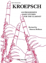 416の発展的練習曲・第2巻（フリッツ・クレプシュ）（クラリネット）【416 Progressive Daily Studies for The Clarinet】