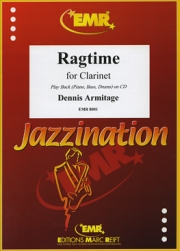 ラグタイム曲集（デニス・アーミテージ）（クラリネット+ピアノ）【Ragtime】