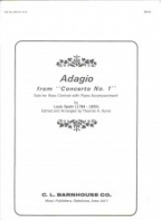 アダージョ「協奏曲第1番」より（ルイ・シュポア）（バスクラリネット+ピアノ）【Adagio From Concerto #1】