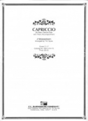 カプリッチョ（ユリウス・ヴァイセンボーン）（バスクラリネット+ピアノ）【Capriccio】