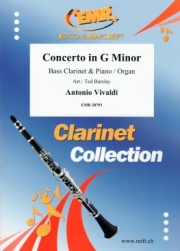 協奏曲・ト短調（アントニオ・ヴィヴァルディ）（バスクラリネット+ピアノ）【Concerto in G Minor】