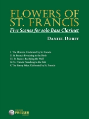 聖フランチェスコの花・バスクラリネットのための5つの情景（ダニエル・ドーフ）【Flowers of St. Francis　Five Scenes for solo Bass Clarinet】