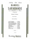 セレナード「協奏曲へ短調」より (ヘンデル)（バスクラリネット+ピアノ）【Sarabande From Concerto In F Minor】