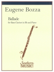 バラード（ウジェーヌ・ボザ）（バスクラリネット+ピアノ）【Ballade】