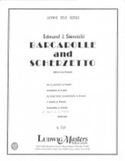 舟唄とスケルツェット（エドムンド・J・シーニッキ）（バスクラリネット）【Barcarolle and Scherzetto】