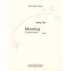 モノローグ（尹 伊桑）（バスクラリネット）【Monolog for Bass Clarinet (1983)】