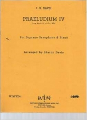 前奏曲・第6番（バッハ）（ソプラノサックス+ピアノ）【Praeludium IV】