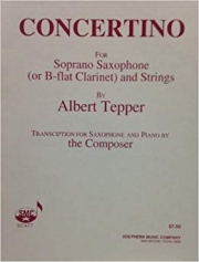 ソプラノサックスのためのコンチェルティーノ（アルバート・テッパー）【Concertino for Soprano Saxophone】