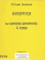 ソプラノサックスのためのソナチネ（ウィリアム・シュミット）（ソプラノサックス+ピアノ）【Sonatina For Soprano Sax】