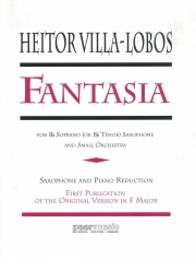 ファンタジア・ヘ長調（エイトール・ヴィラ＝ロボス）（ソプラノサックス+ピアノ）【Fantasia in F】