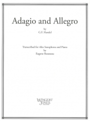 アダージョ＆アレグロ (ヘンデル)（アルトサックス+ピアノ）【Adagio and Allegro】