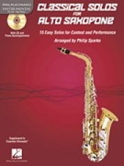アルトサックスの為のクラシカル・ソロ曲集（アルトサックス）【Classical Solos for Alto Saxophone・Play-Along 】
