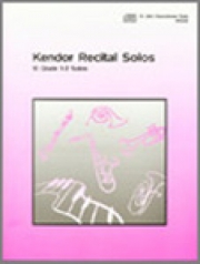 アルトサックスのためのリサイタルソロ集（アルトサックスパートのみ）（CD付）【Kendor Recital Solos - Alto Saxophone (Solo Book w/CD)】